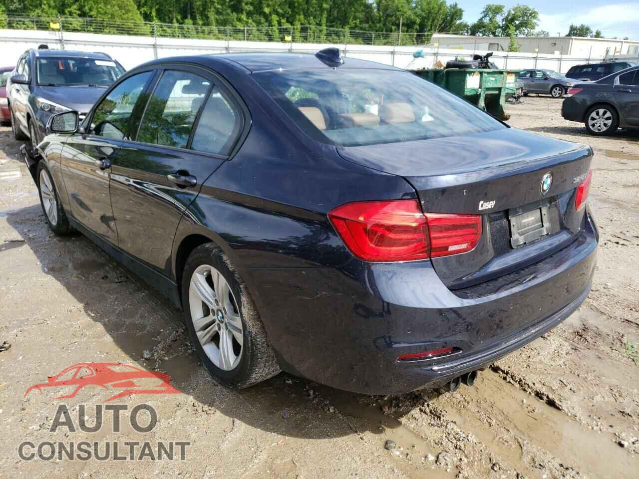 BMW 3 SERIES 2016 - WBA8E9G55GNU29879
