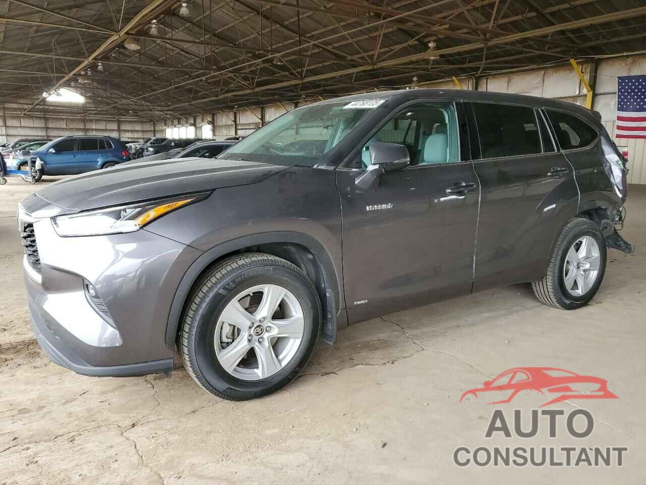TOYOTA HIGHLANDER 2021 - 5TDBBRCH5MS526930