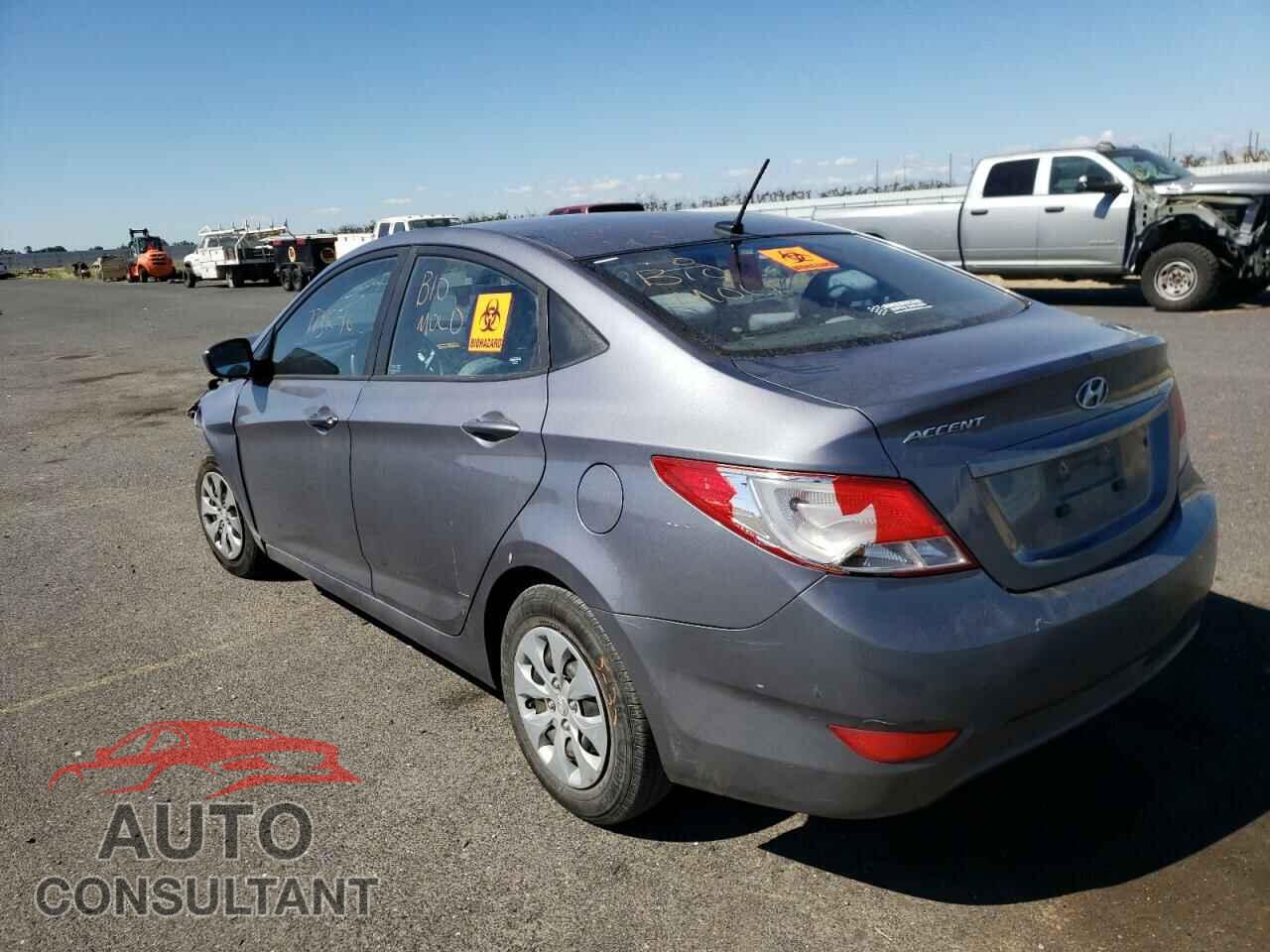 HYUNDAI ACCENT 2016 - KMHCT4AE6GU130367