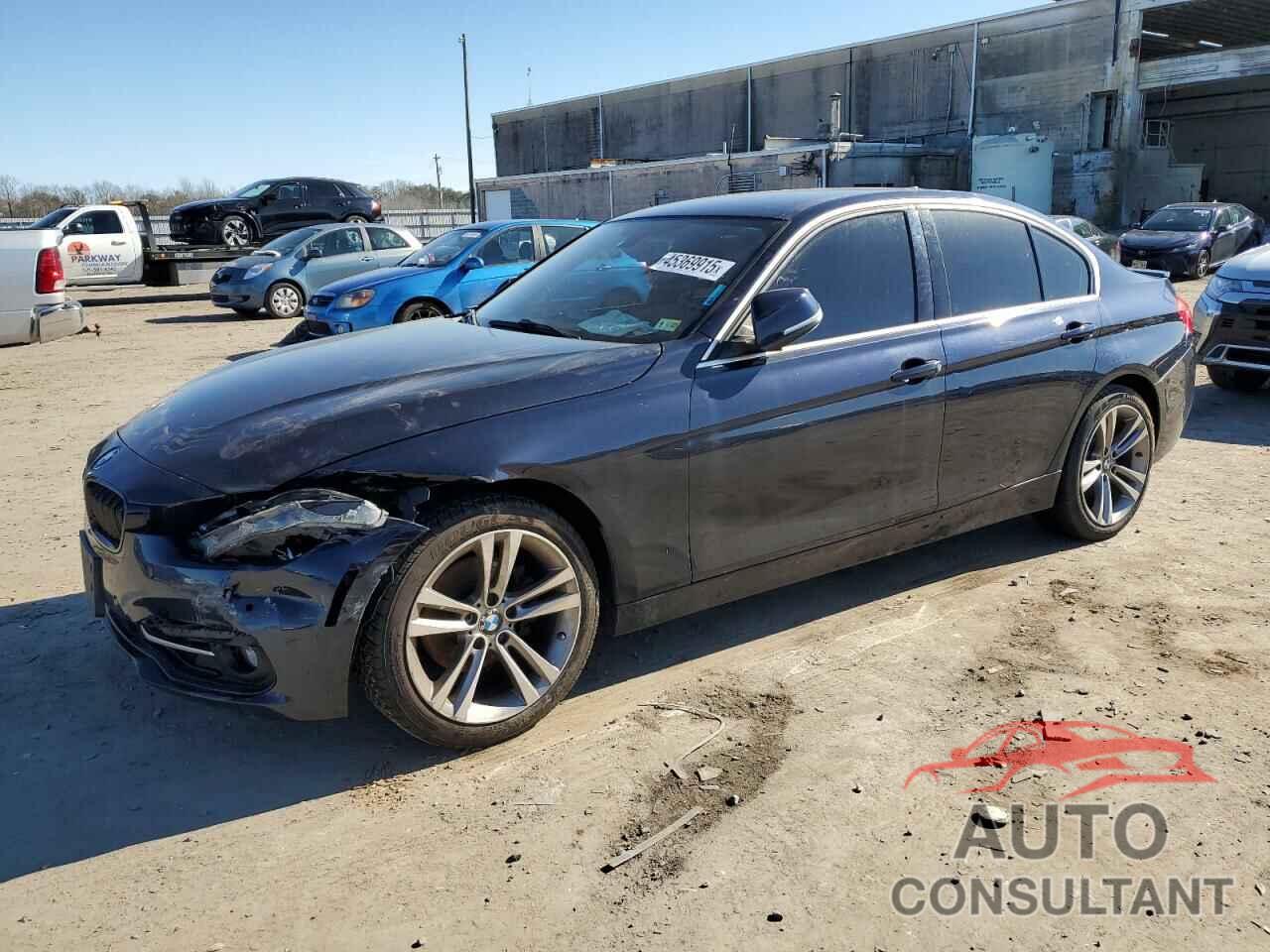 BMW 3 SERIES 2017 - WBA8D9C56HK894151