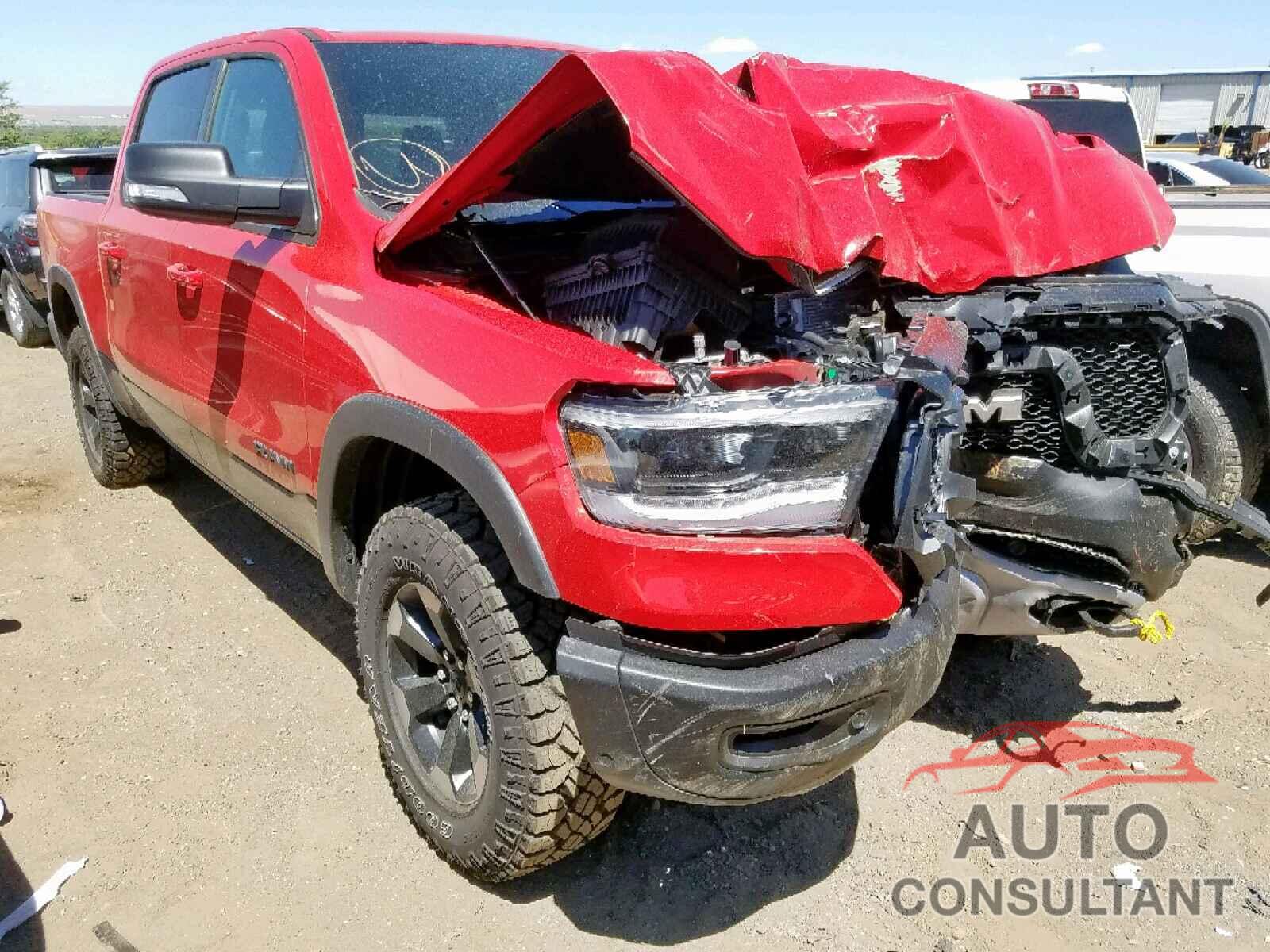 RAM 1500 REBEL 2019 - 1C6SRFLT7KN855542