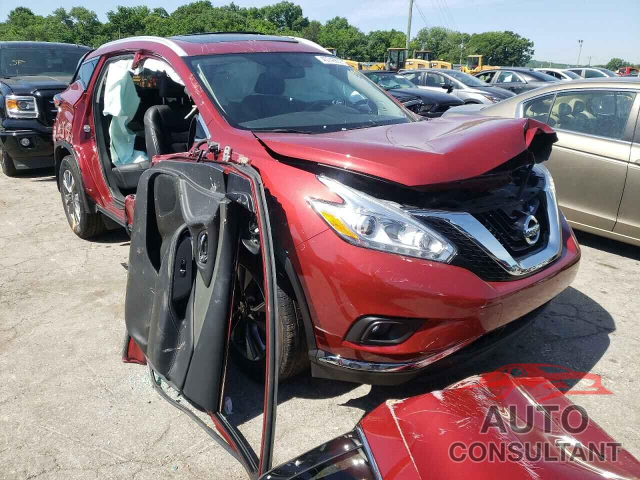 NISSAN MURANO 2017 - 5N1AZ2MG8HN199306