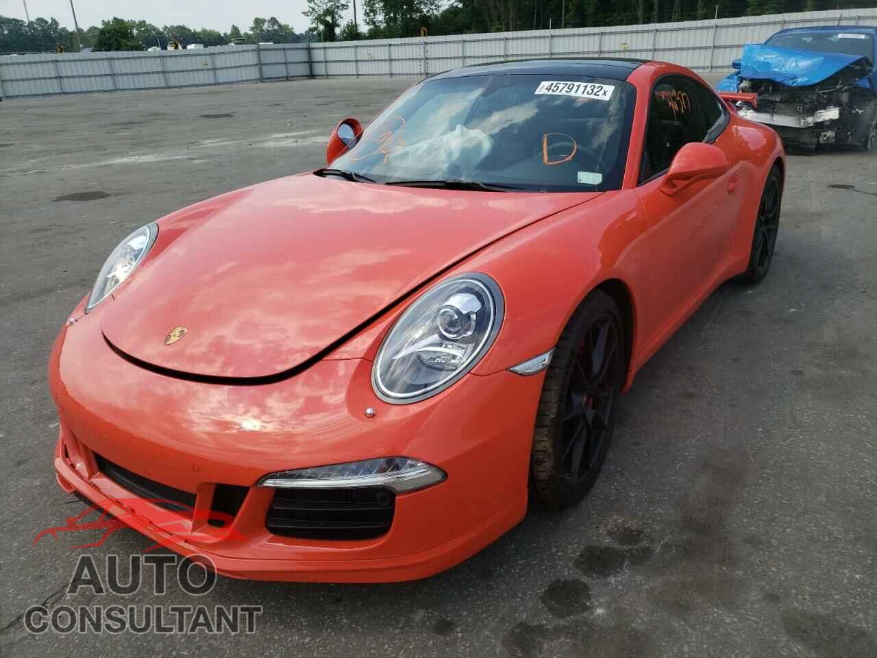 PORSCHE 911 2016 - WP0AB2A93GS123152