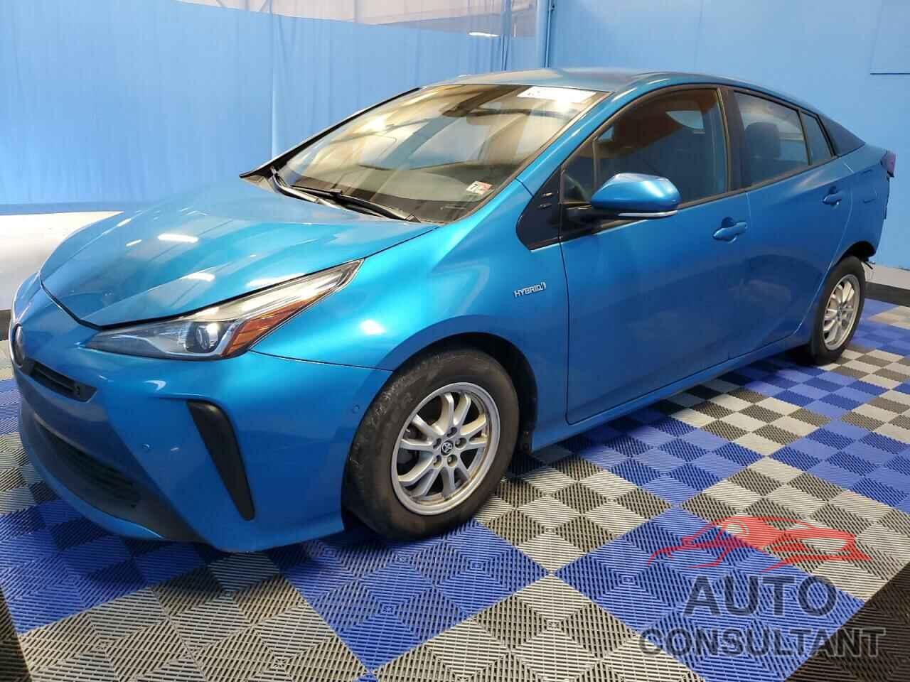 TOYOTA PRIUS 2020 - JTDKARFU9L3107135