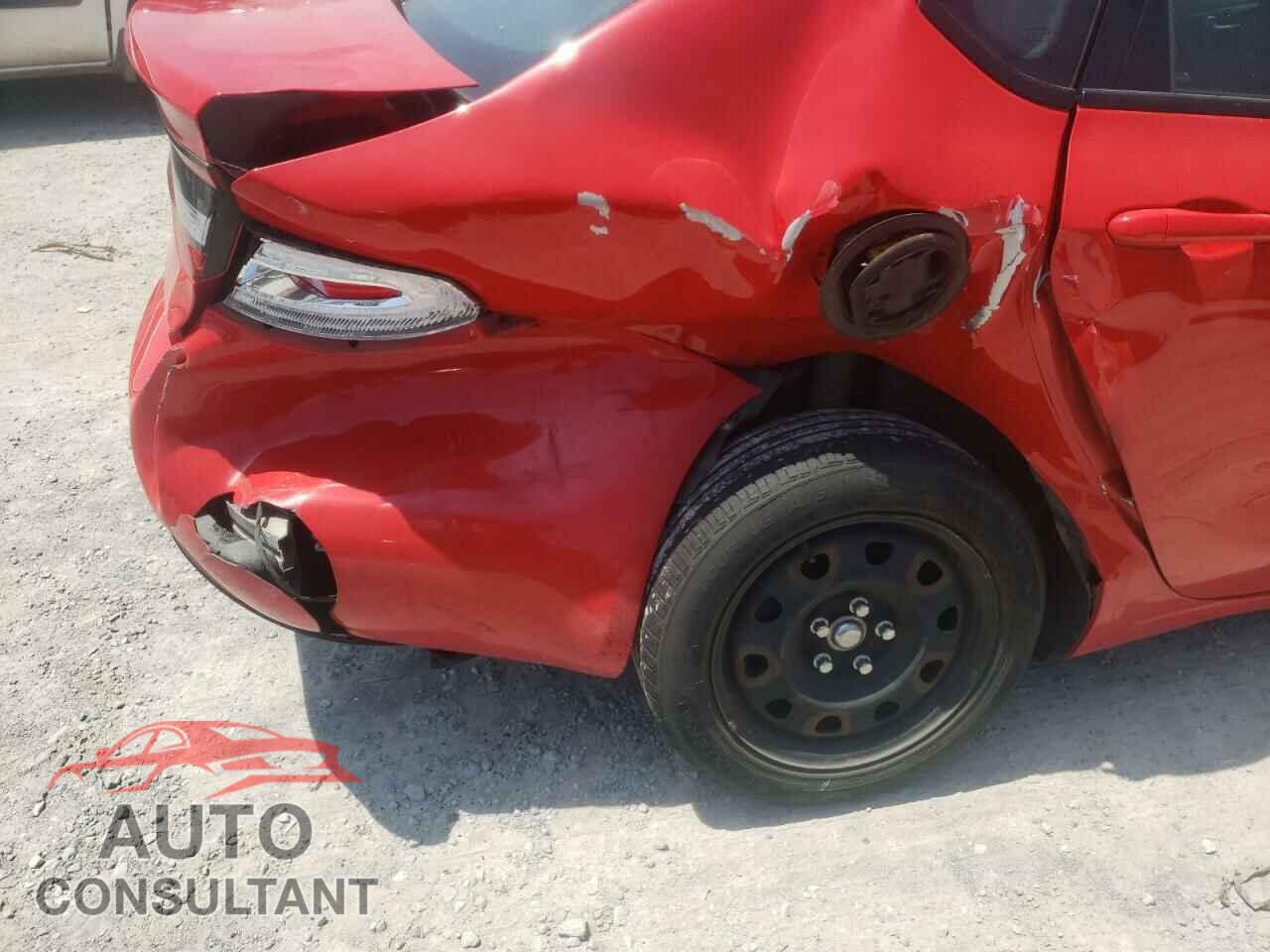 DODGE DART 2016 - 1C3CDFAA2GD736571