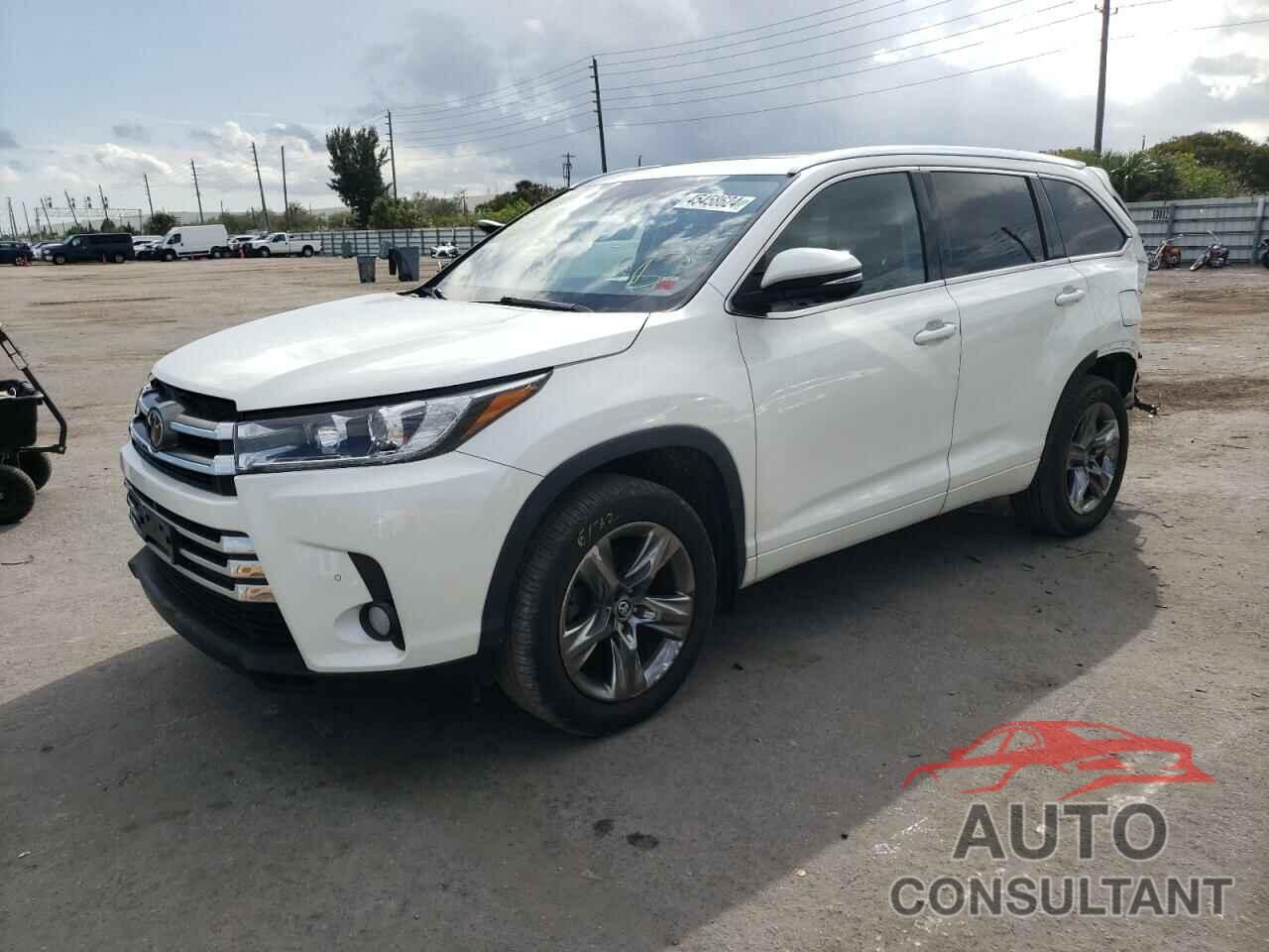 TOYOTA HIGHLANDER 2018 - 5TDDZRFH7JS907268