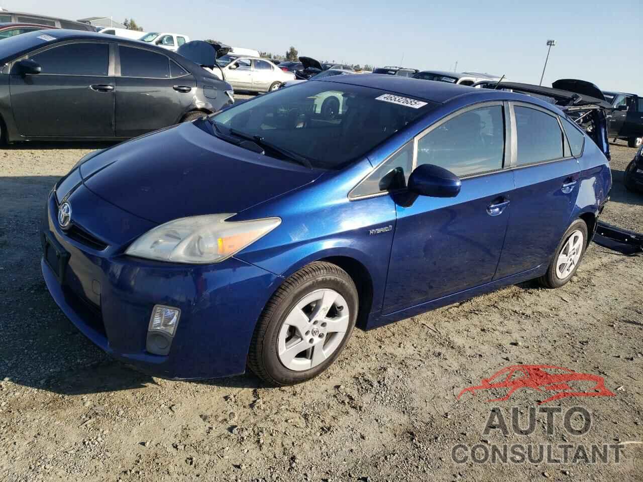 TOYOTA PRIUS 2011 - JTDKN3DU9B1468265