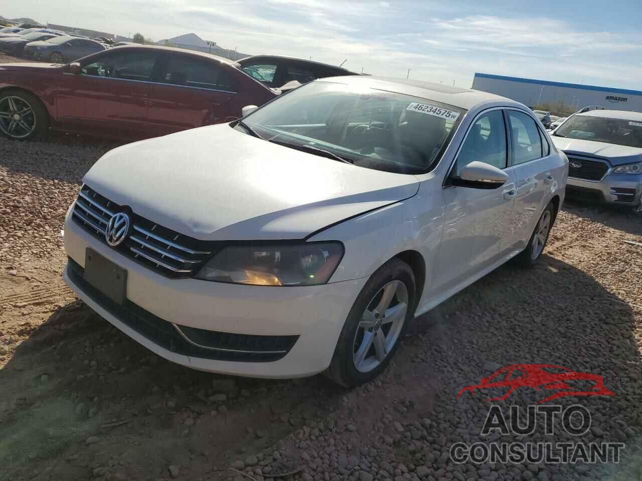 VOLKSWAGEN PASSAT 2012 - 1VWBN7A31CC024920