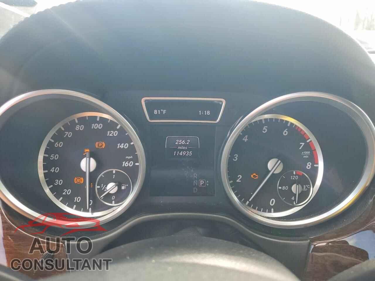 MERCEDES-BENZ GL-CLASS 2014 - 4JGDF7CE7EA289732