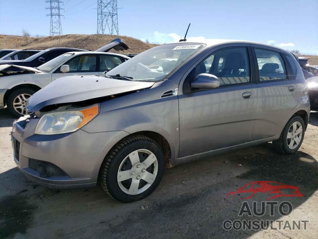 CHEVROLET AVEO 2009 - KL1TD66E19B635938