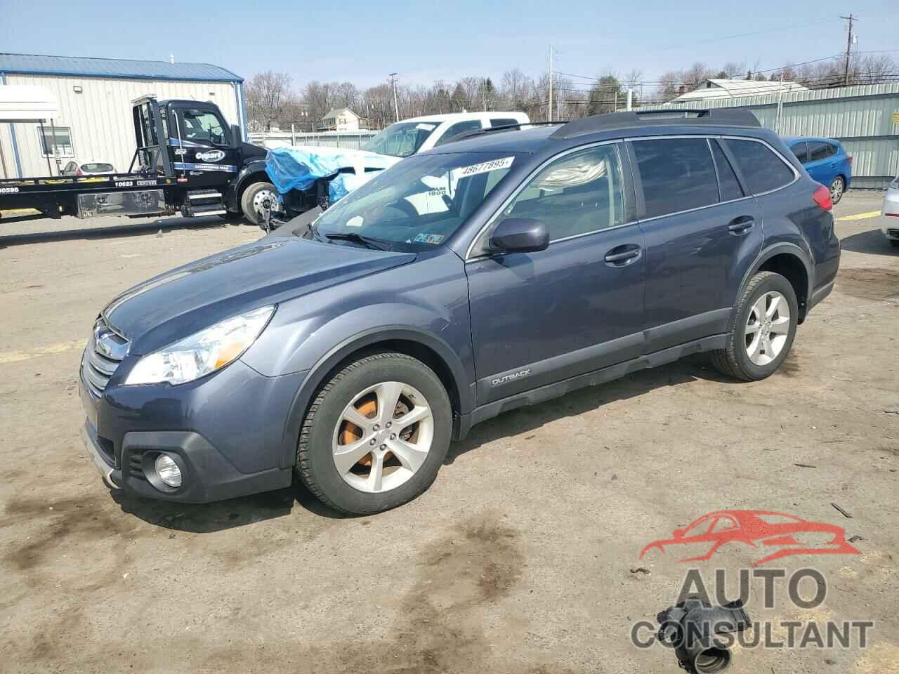SUBARU OUTBACK 2014 - 4S4BRBMCXE3267470