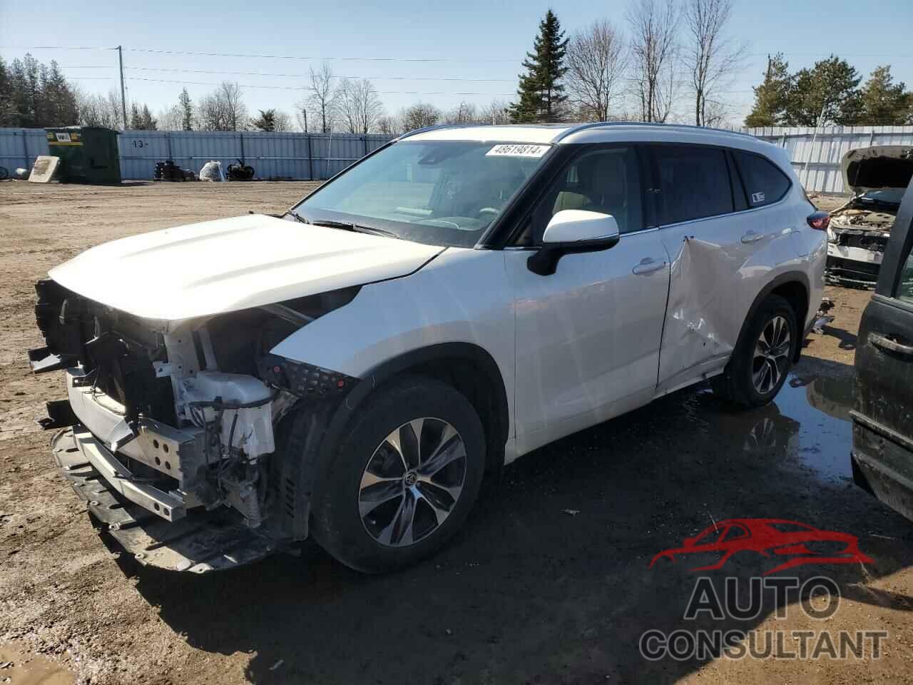 TOYOTA HIGHLANDER 2020 - 5TDGZRBH8LS503935