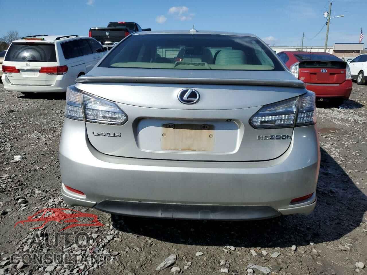 LEXUS HS 2010 - JTHBB1BA6A2017372