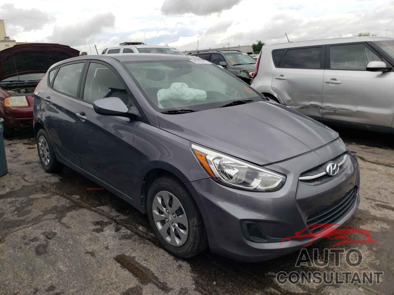 HYUNDAI ACCENT 2017 - KMHCT5AE4HU305495