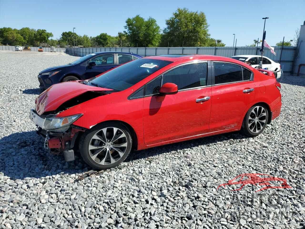 HONDA CIVIC 2013 - 2HGFB6E50DH702480
