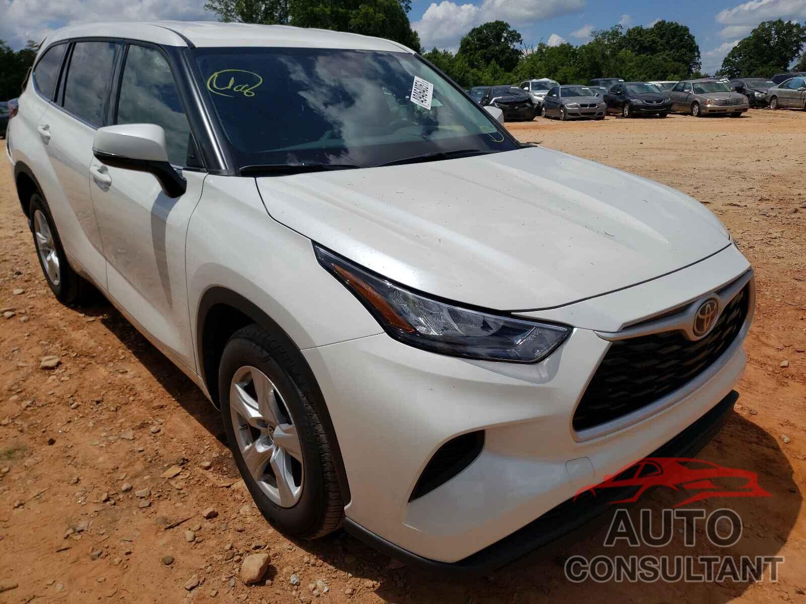 TOYOTA HIGHLANDER 2020 - 5TDCZRAH5LS503889