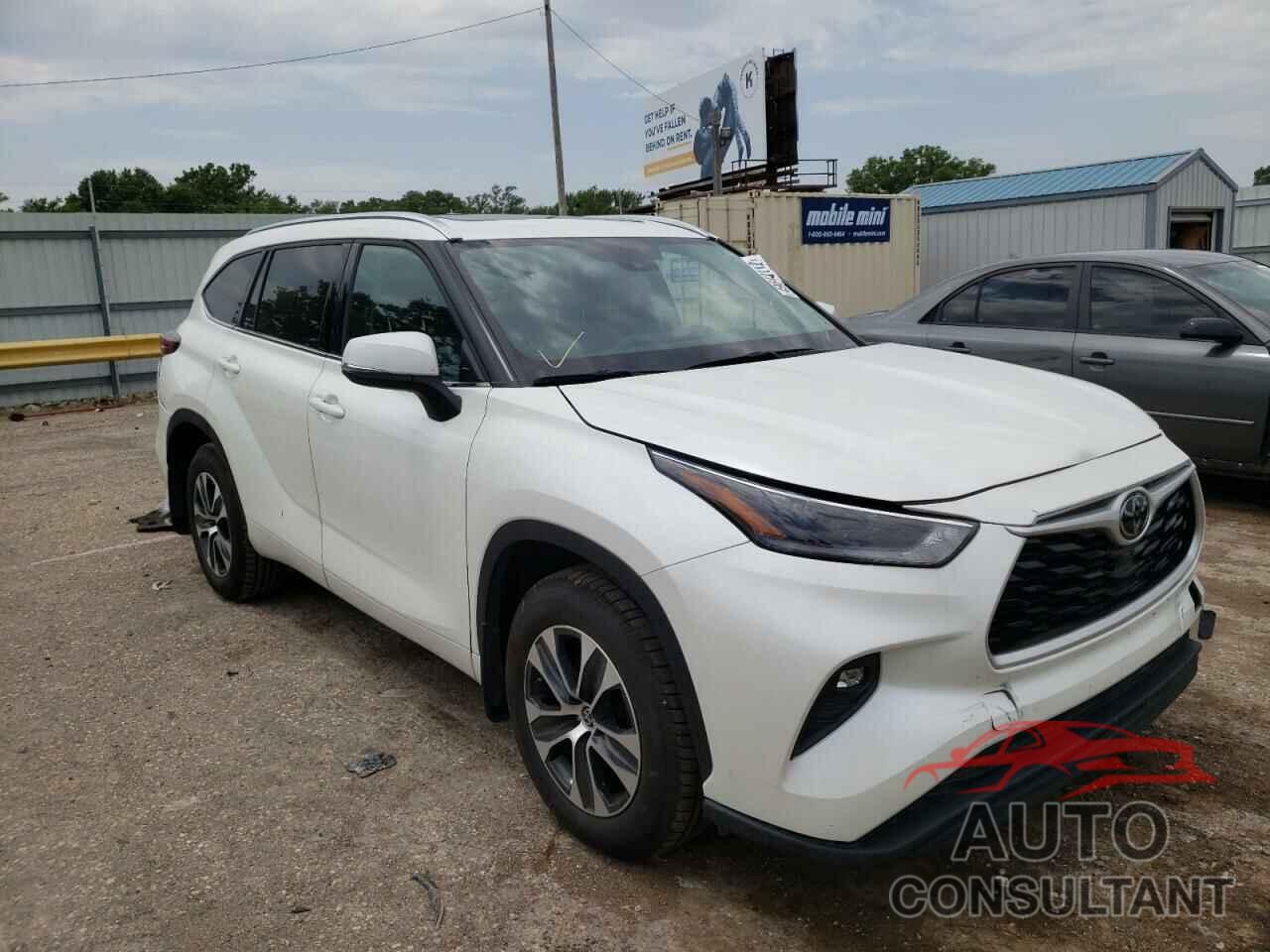 TOYOTA HIGHLANDER 2021 - 5TDGZRBH4MS095354