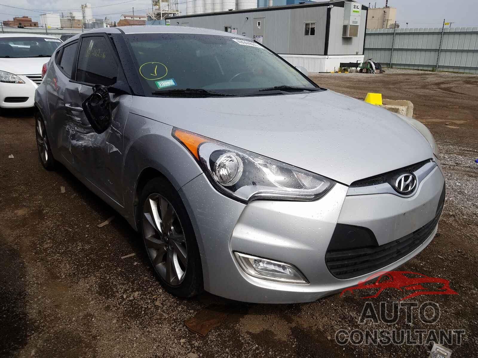 HYUNDAI VELOSTER 2017 - KMHTC6AD3HU307977