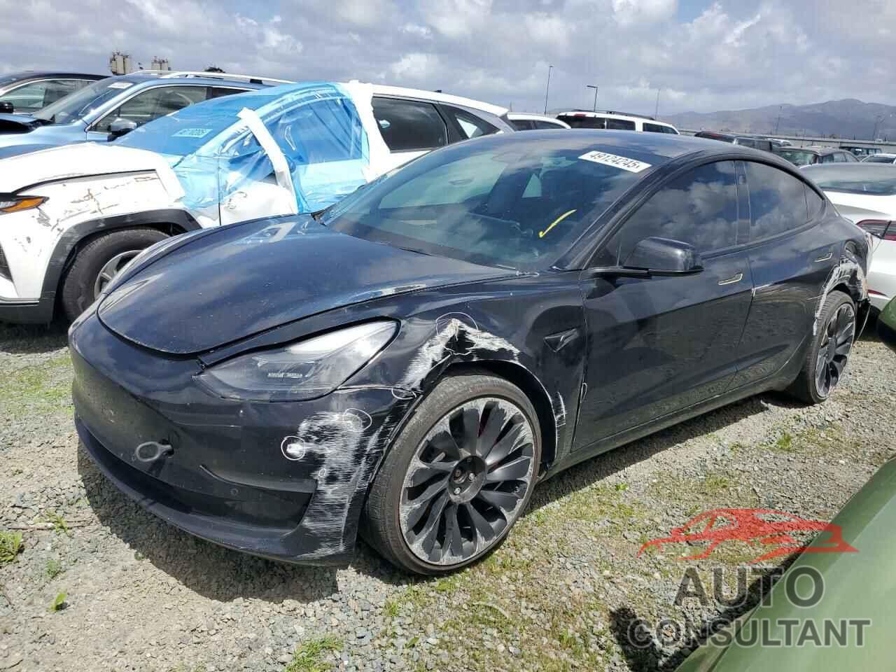 TESLA MODEL 3 2022 - 5YJ3E1ECXNF208886