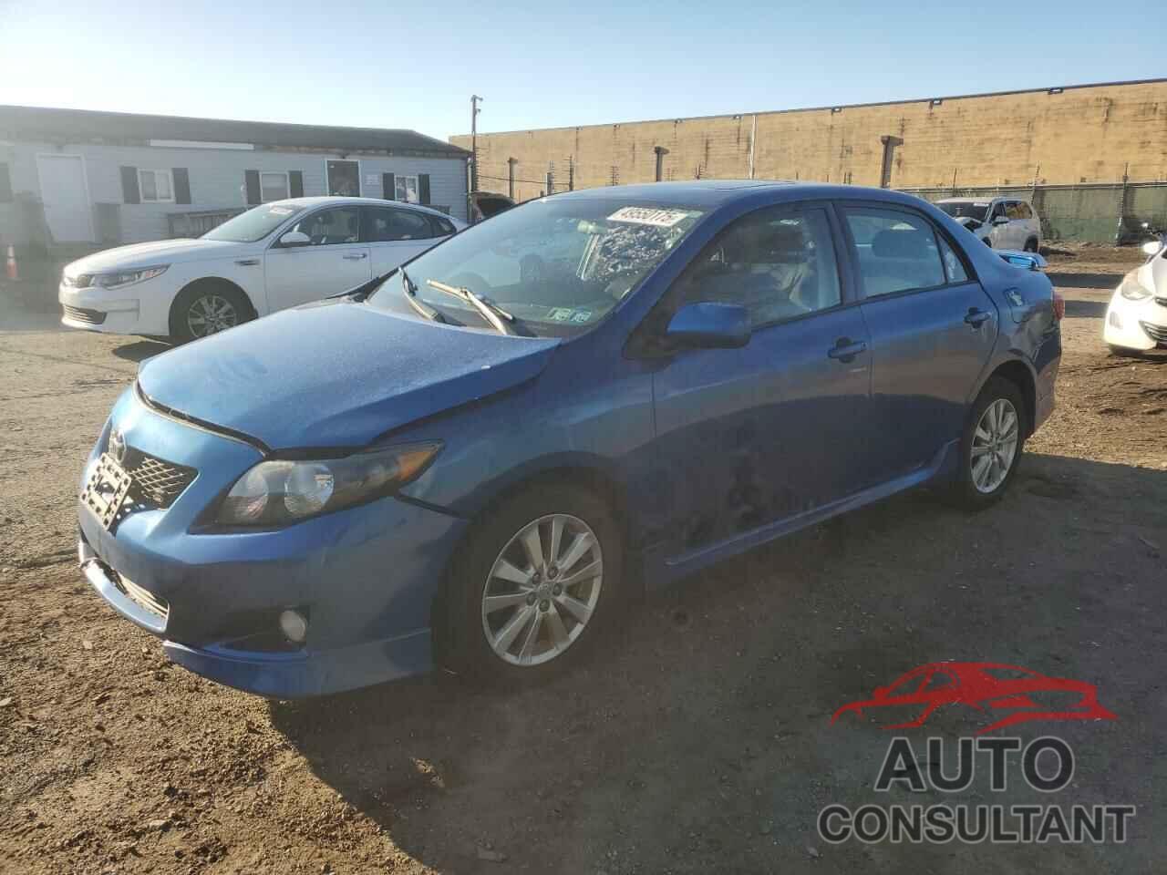 TOYOTA COROLLA 2009 - 2T1BU40E59C173645