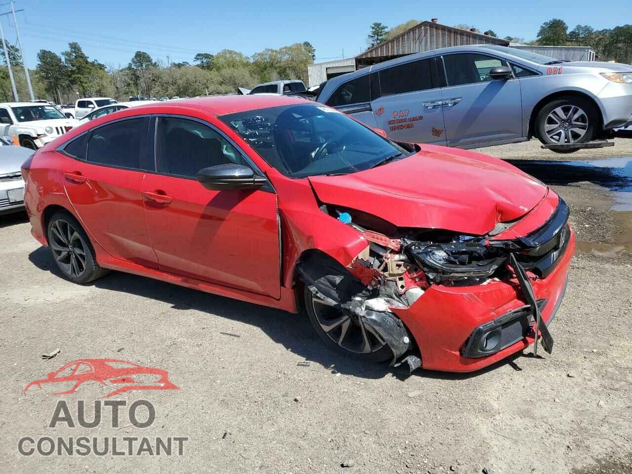 HONDA CIVIC 2019 - 2HGFC2F85KH540146