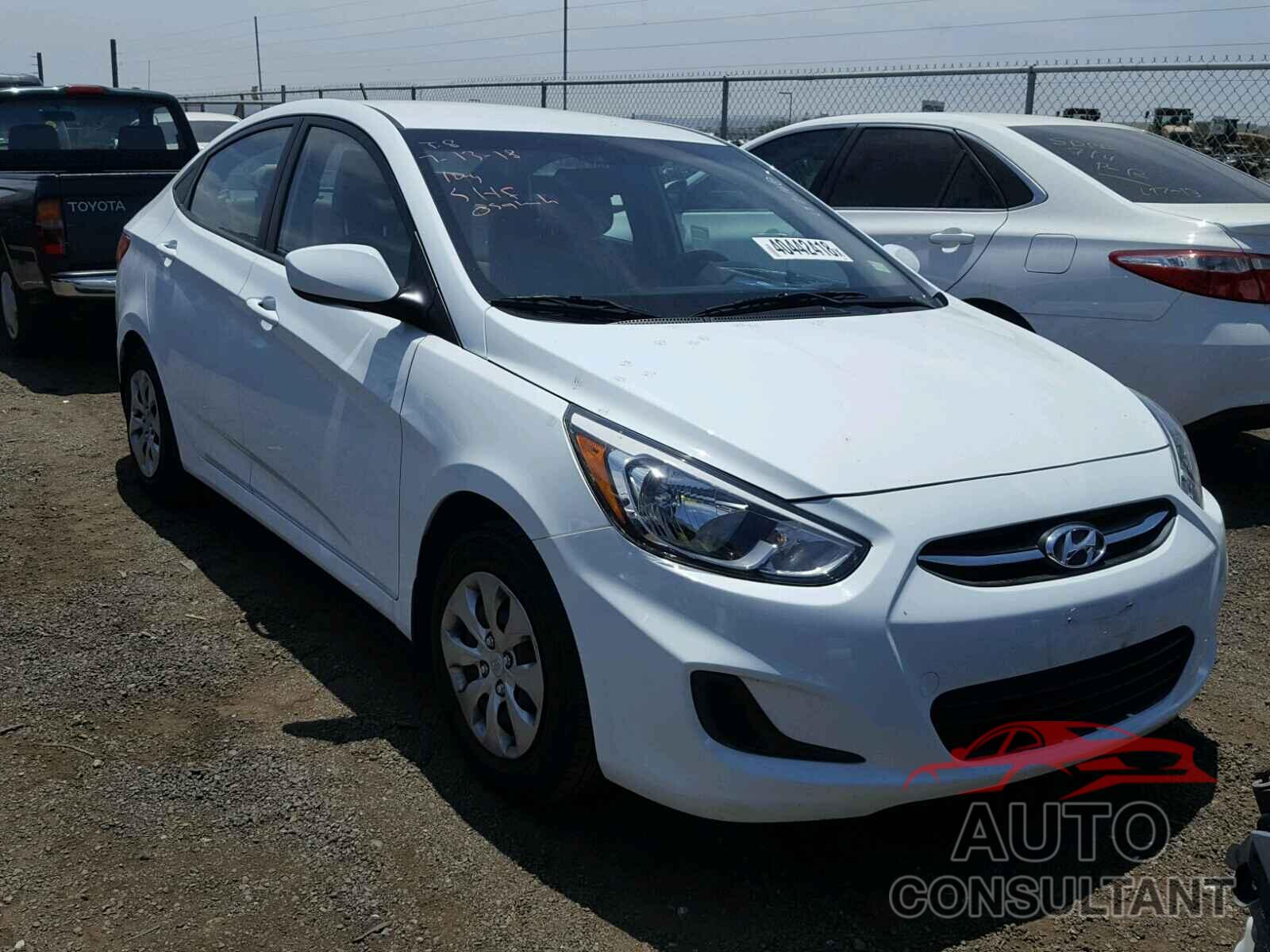 HYUNDAI ACCENT 2016 - KMHCT4AE5GU165594