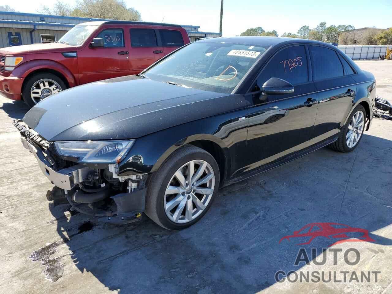 AUDI A4 2018 - WAUKMAF4XJA045064