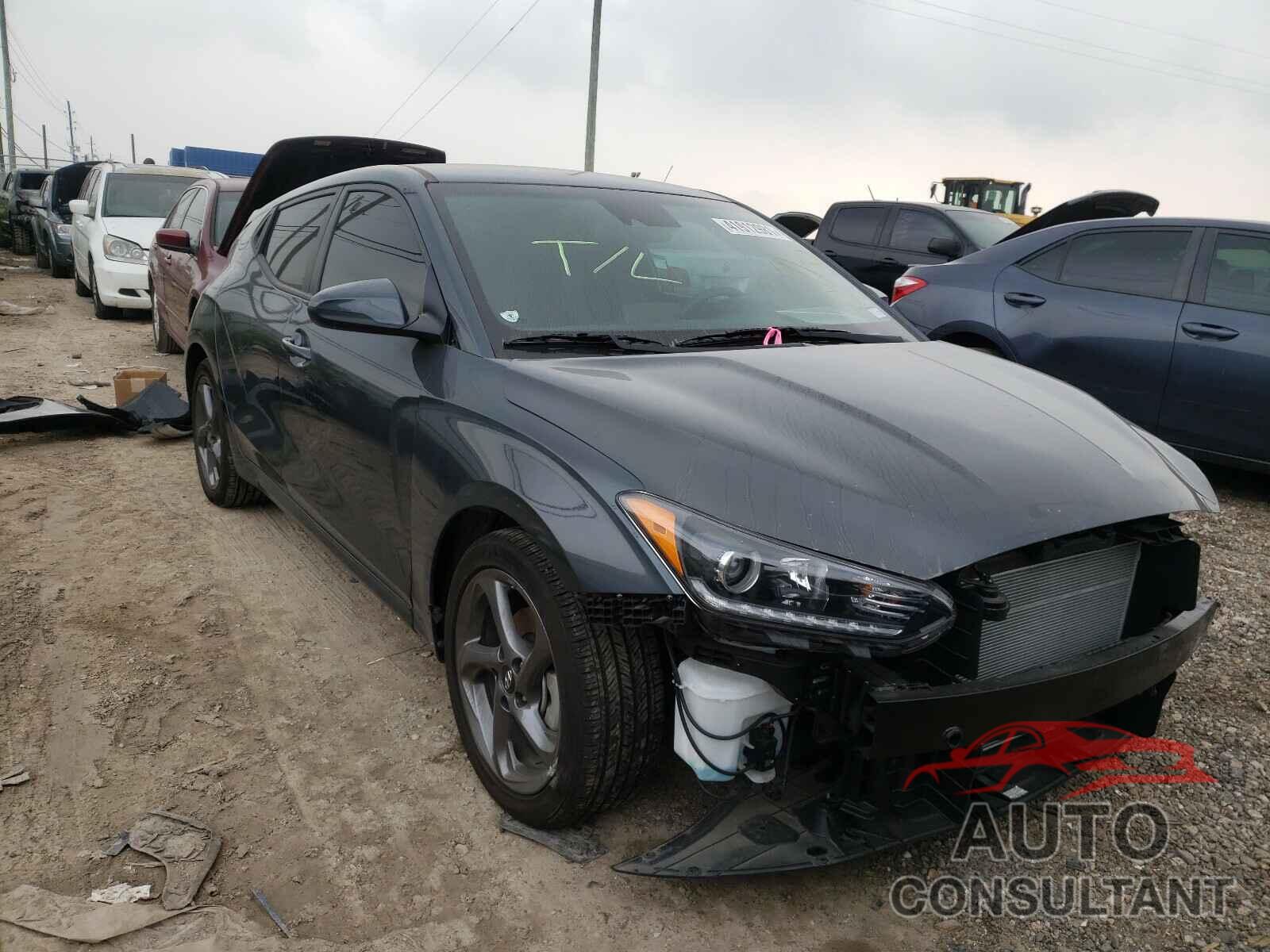 HYUNDAI VELOSTER 2020 - KMHTG6AFXLU031375