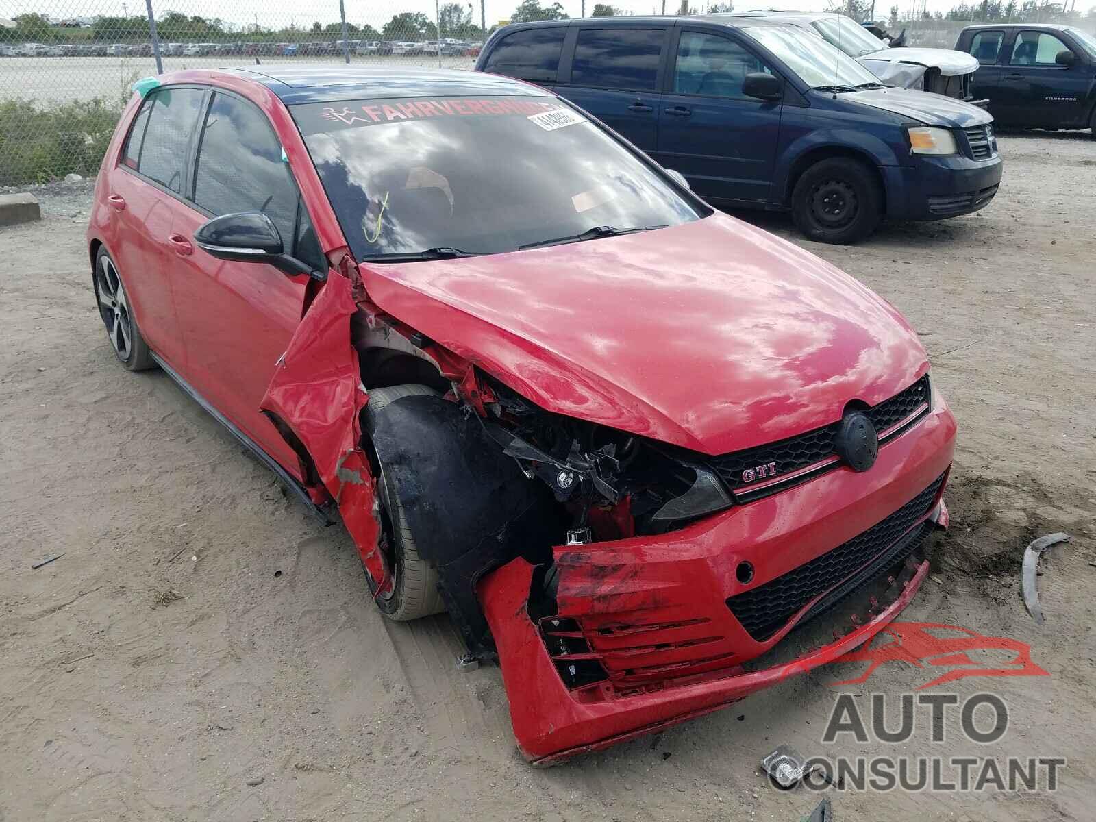 VOLKSWAGEN GTI 2016 - 3VW547AU6GM062933