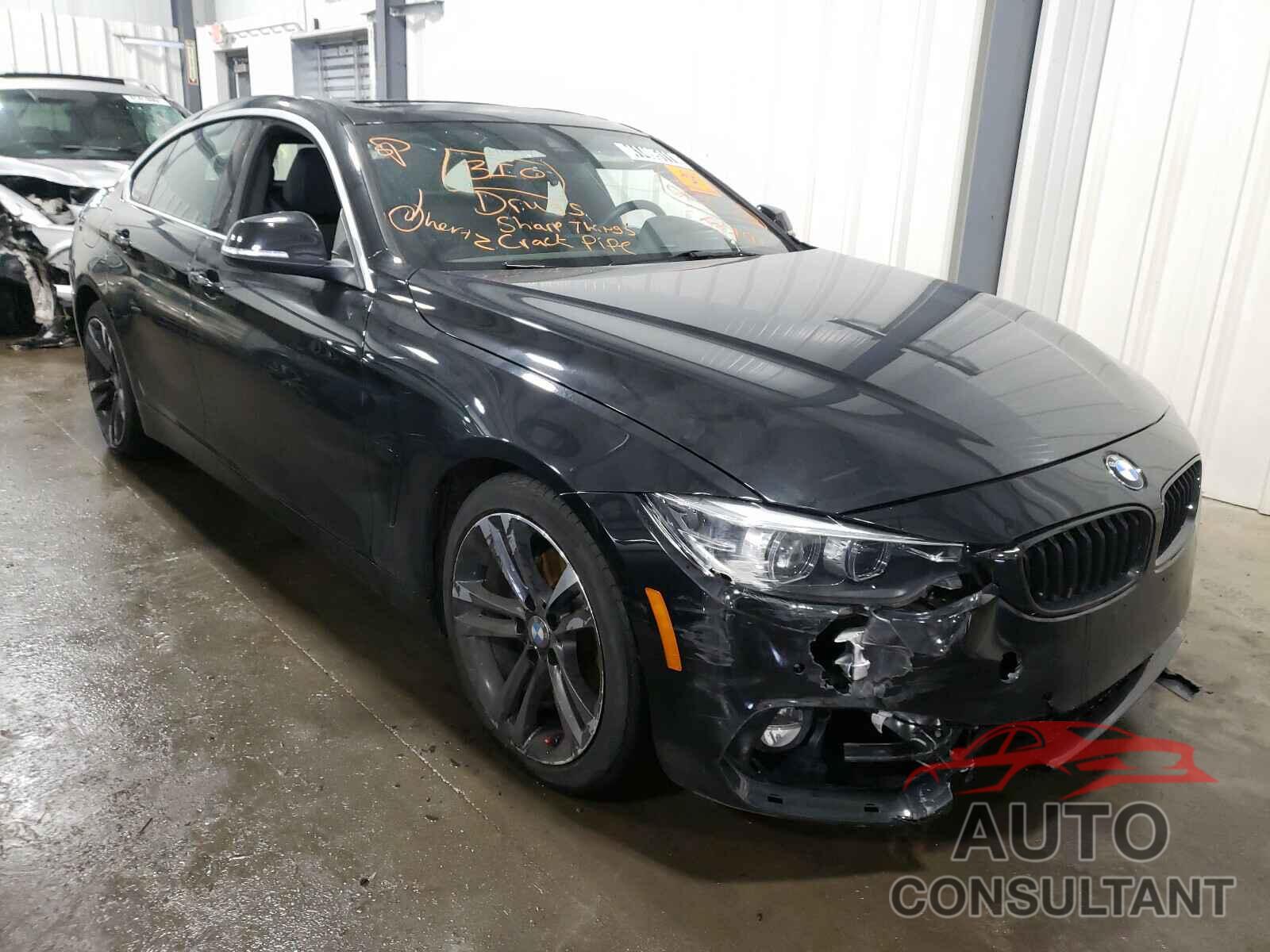 BMW 4 SERIES 2020 - WBA4J1C03LCE02632