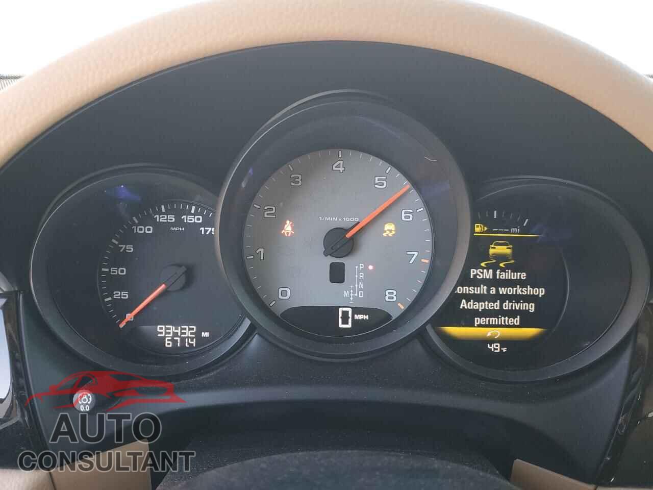 PORSCHE MACAN 2016 - WP1AB2A55GLB54151