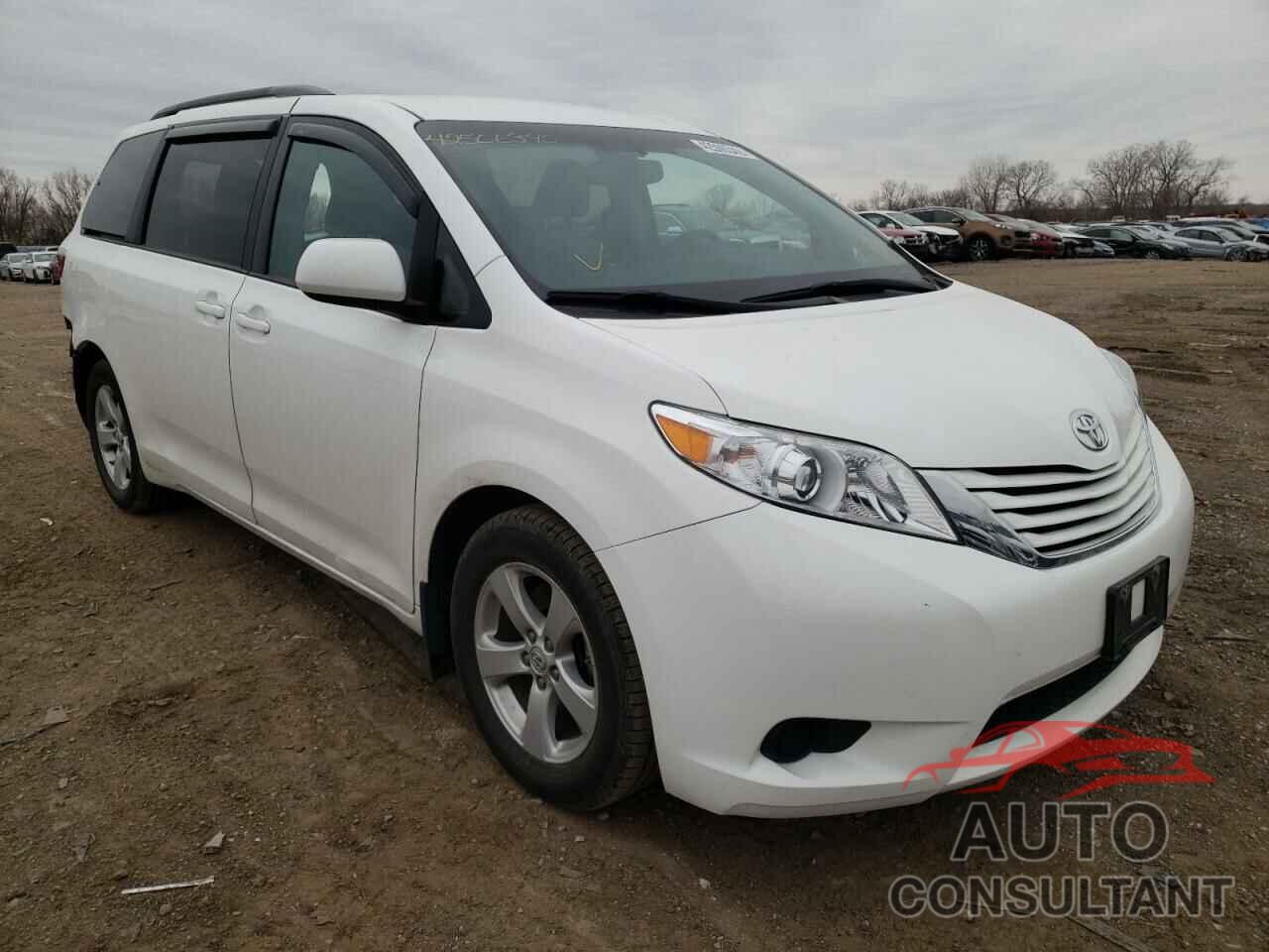 TOYOTA SIENNA 2017 - 5TDKZ3DC8HS894956