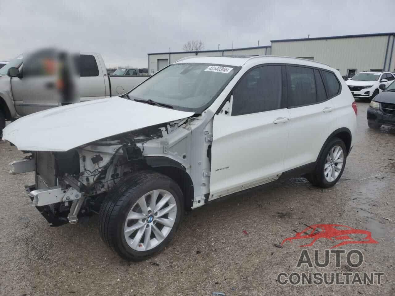 BMW X3 2017 - 5UXWX9C51H0D99807