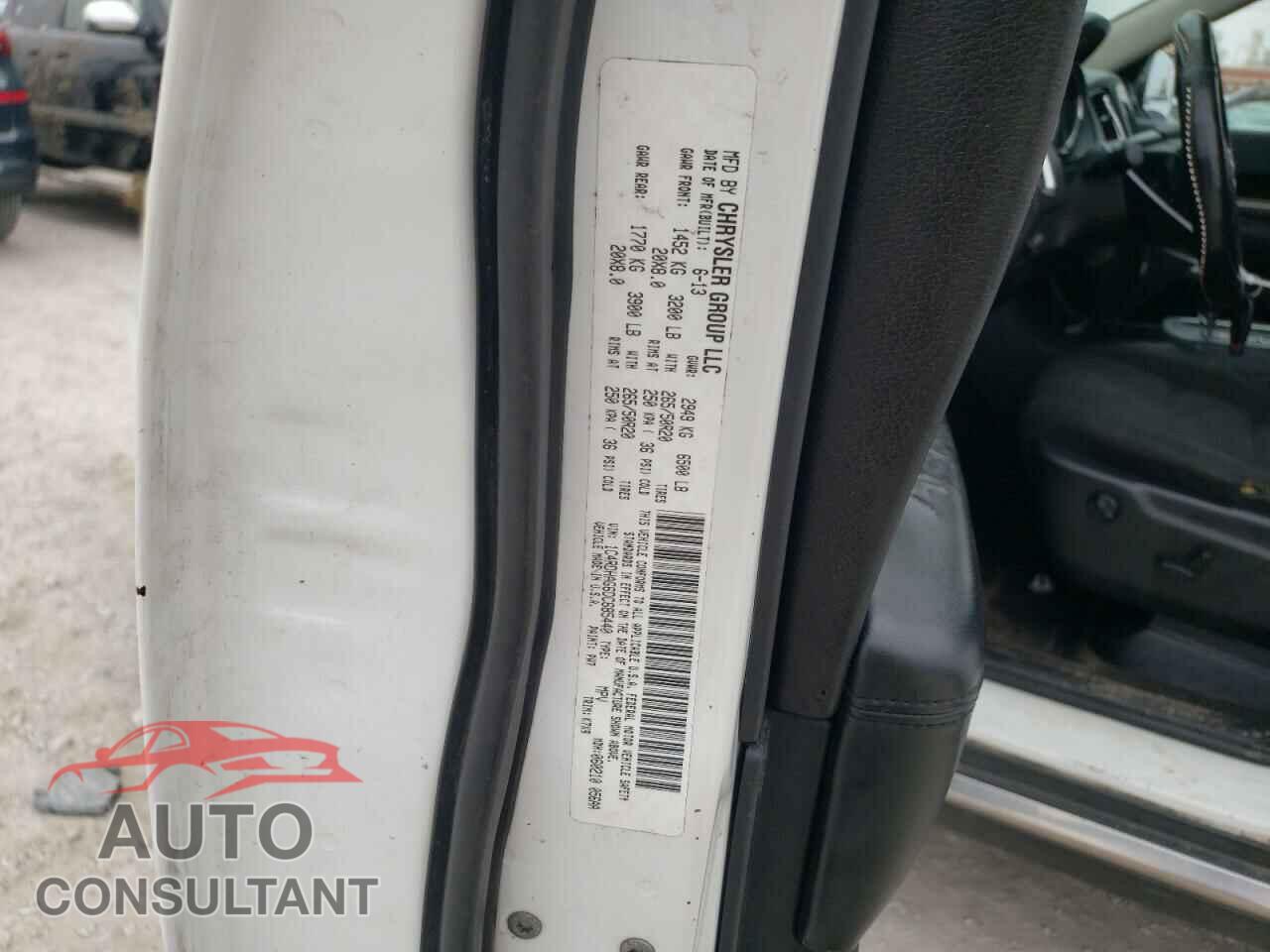 DODGE DURANGO 2013 - 1C4RDHAG6DC685440