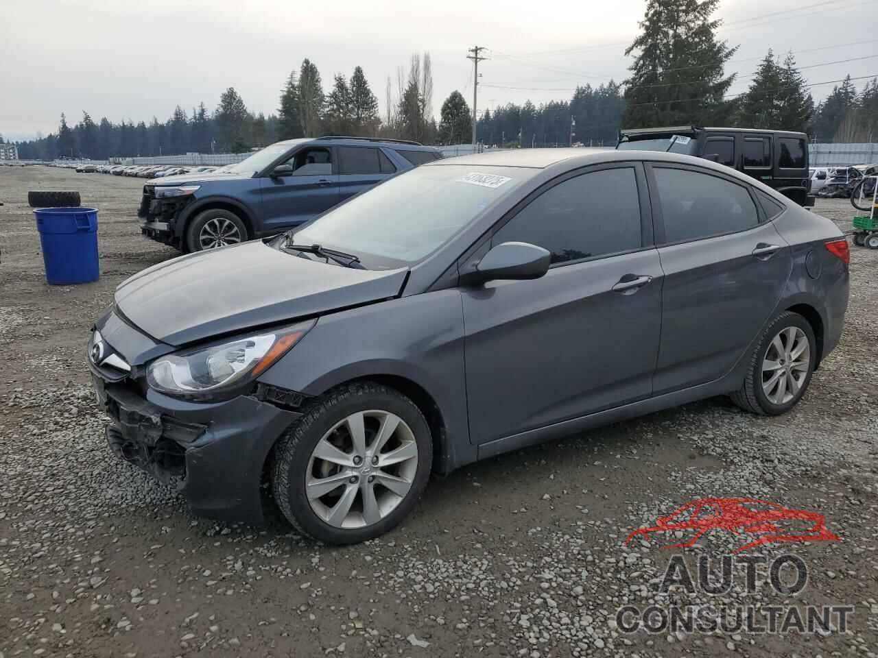 HYUNDAI ACCENT 2013 - KMHCU4AE3DU313881