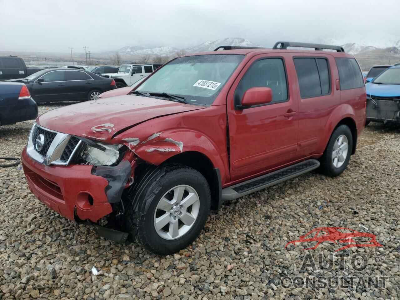 NISSAN PATHFINDER 2012 - 5N1AR1NB0CC602101