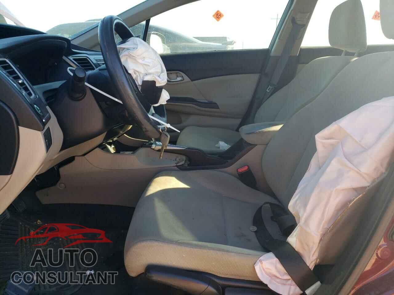 HONDA CIVIC 2013 - 2HGFB2F53DH586151