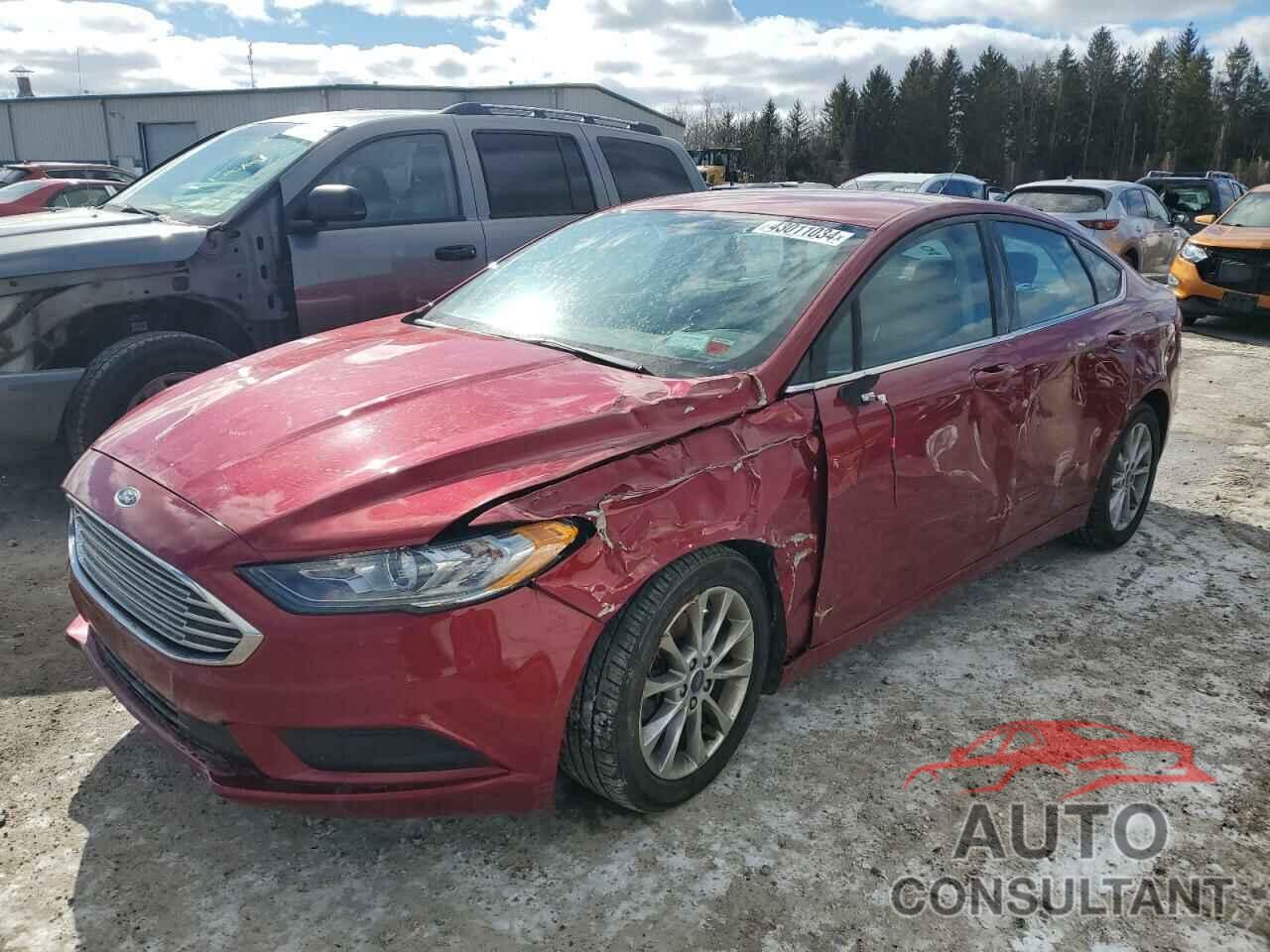 FORD FUSION 2017 - 3FA6P0H76HR405904