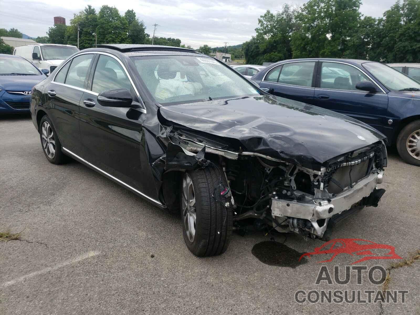 MERCEDES-BENZ C-CLASS 2017 - 55SWF4KB7HU203235
