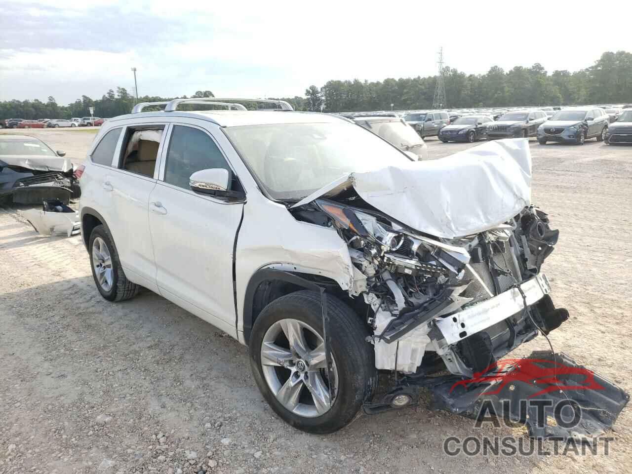 TOYOTA HIGHLANDER 2018 - 5TDYZRFH1JS284229