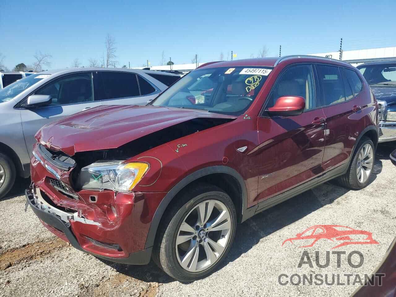 BMW X3 2014 - 5UXWX7C55E0E80602