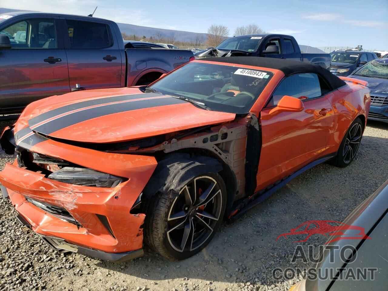 CHEVROLET CAMARO 2018 - 1G1FD3DS7J0188229