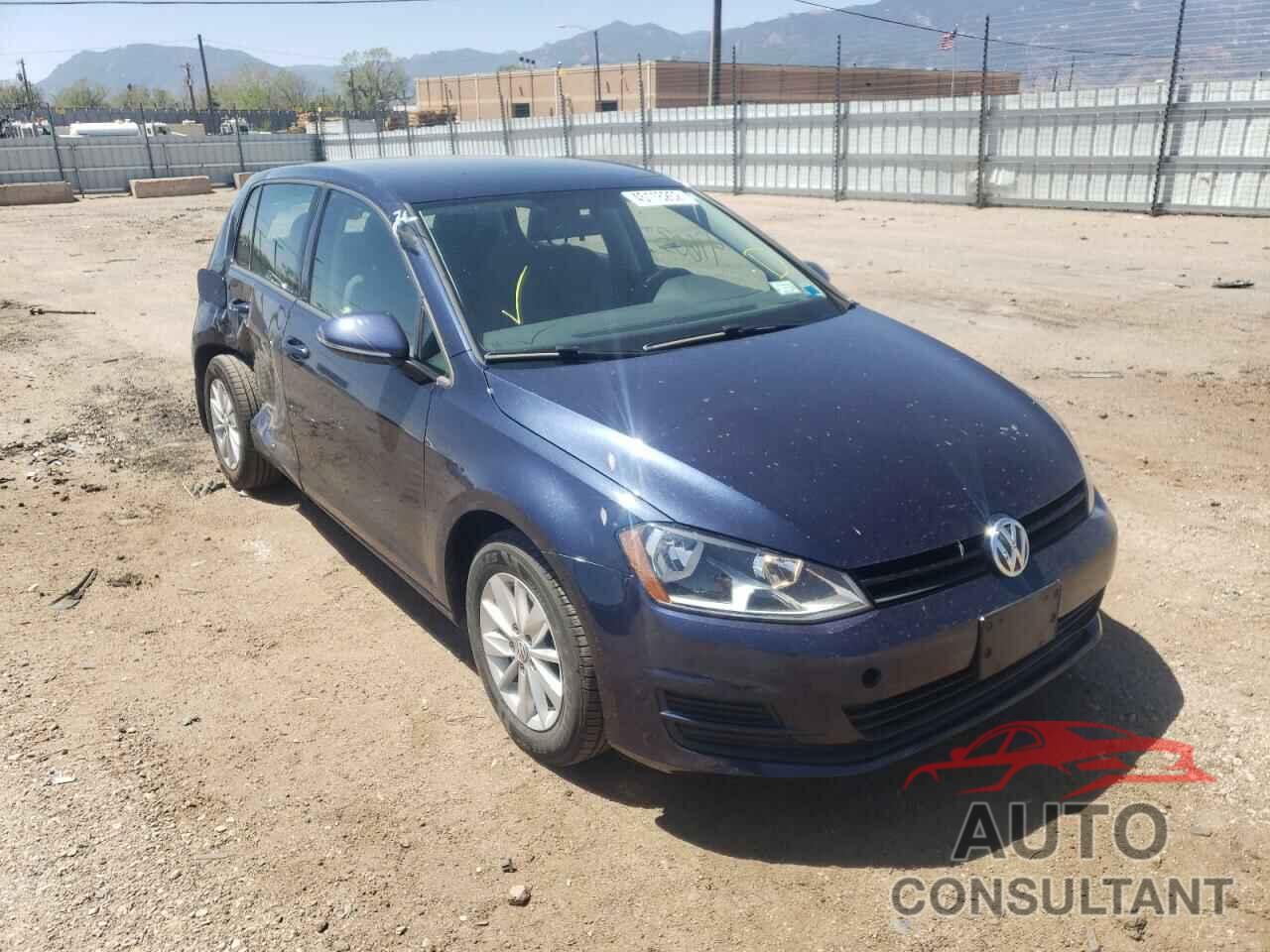 VOLKSWAGEN GOLF 2017 - 3VW217AU8HM068309