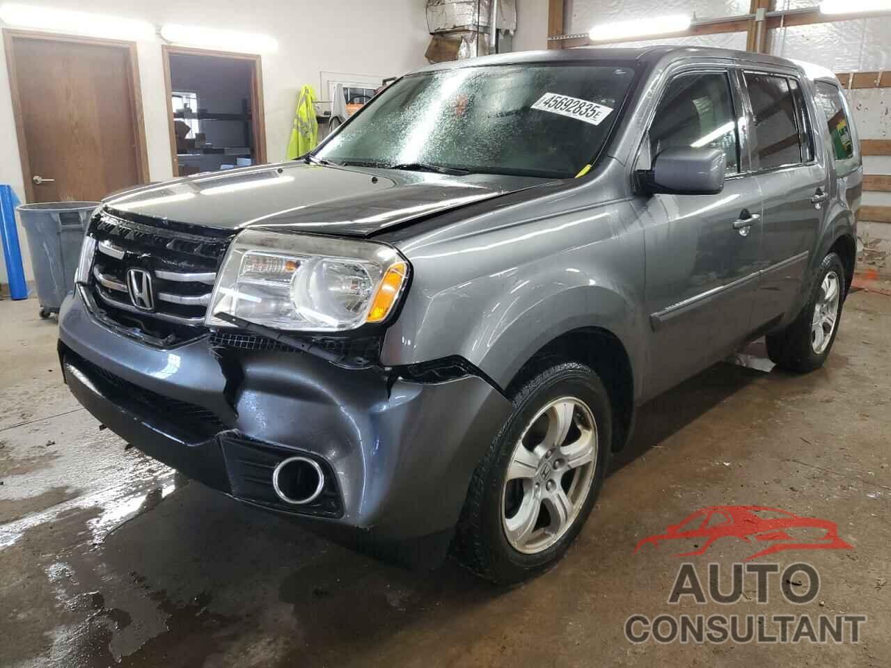 HONDA PILOT 2013 - 5FNYF4H55DB071291