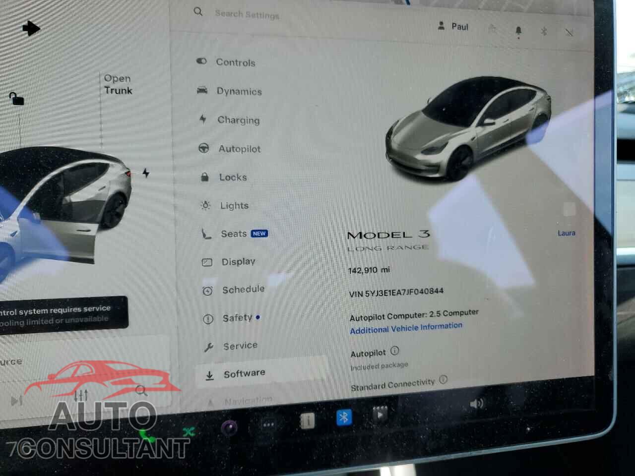 TESLA MODEL 3 2018 - 5YJ3E1EA7JF040844