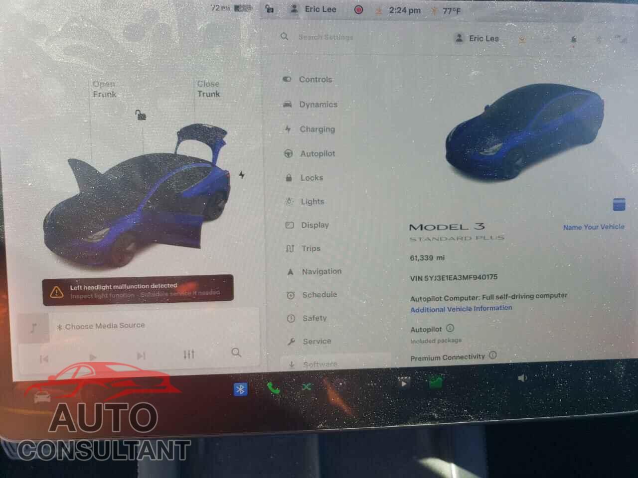TESLA MODEL 3 2021 - 5YJ3E1EA3MF940175