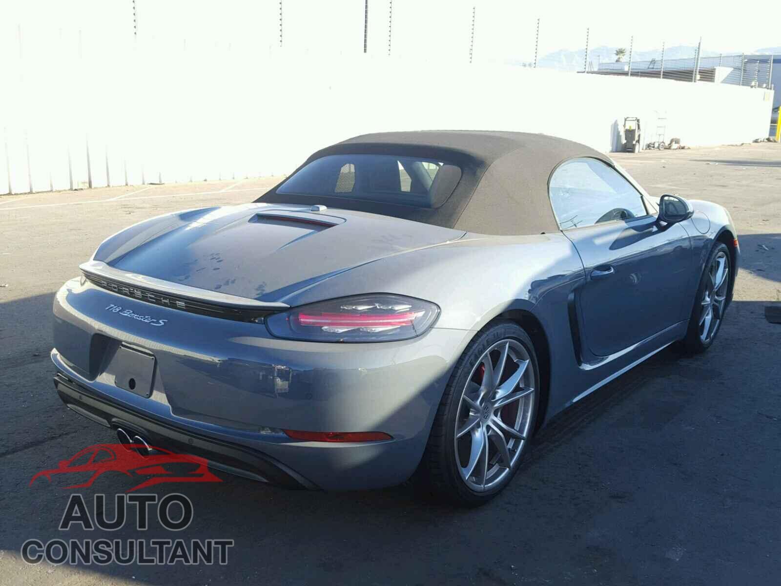 PORSCHE BOXSTER 2018 - WP0CB2A84JS229469