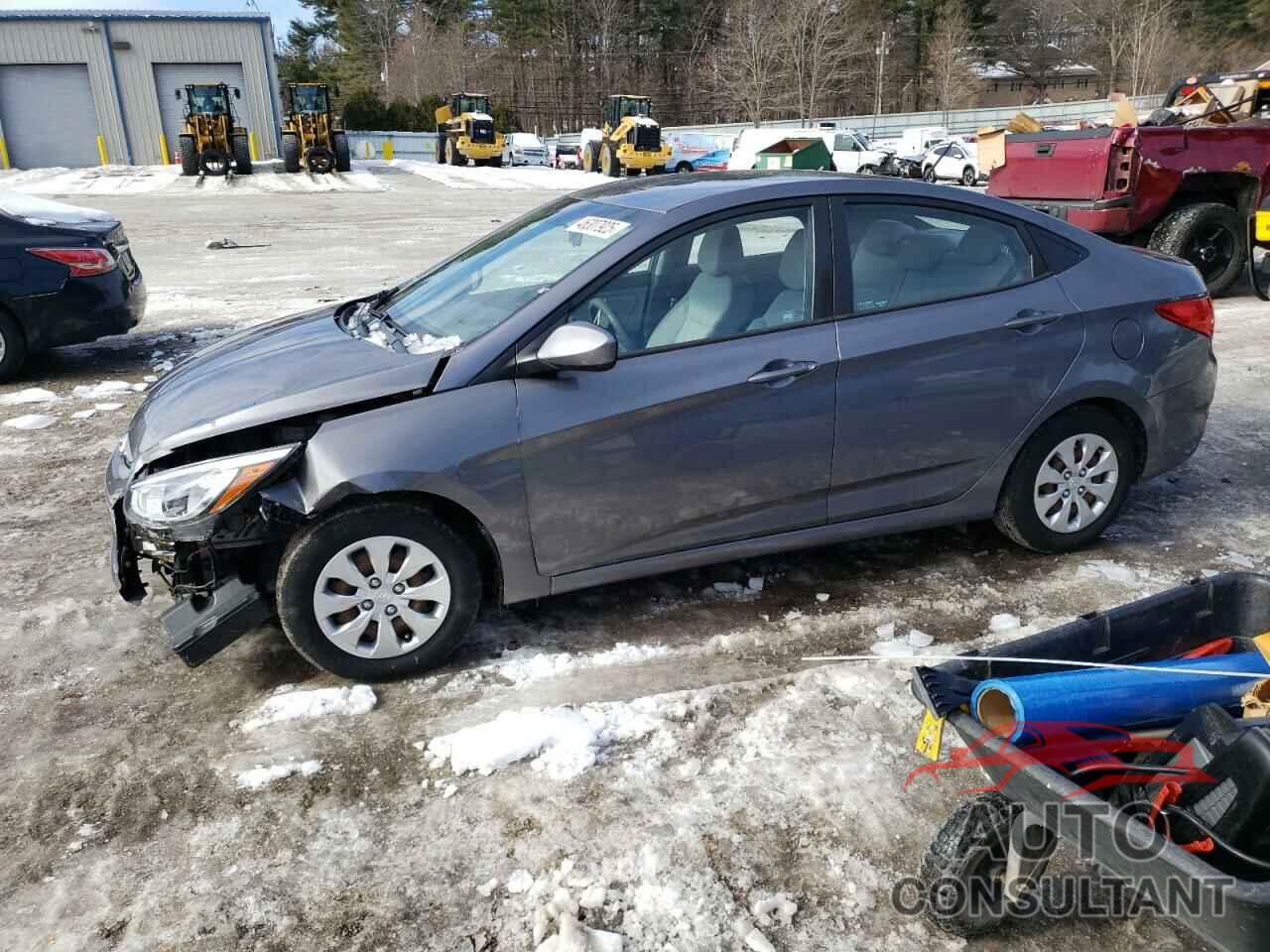HYUNDAI ACCENT 2017 - KMHCT4AE5HU286725