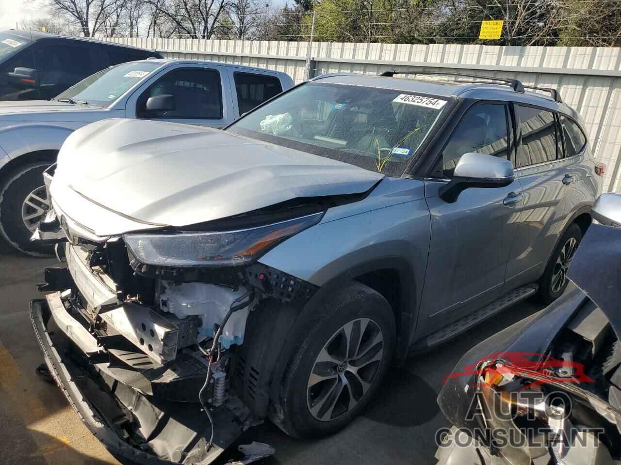 TOYOTA HIGHLANDER 2021 - 5TDGZRAH9MS534226