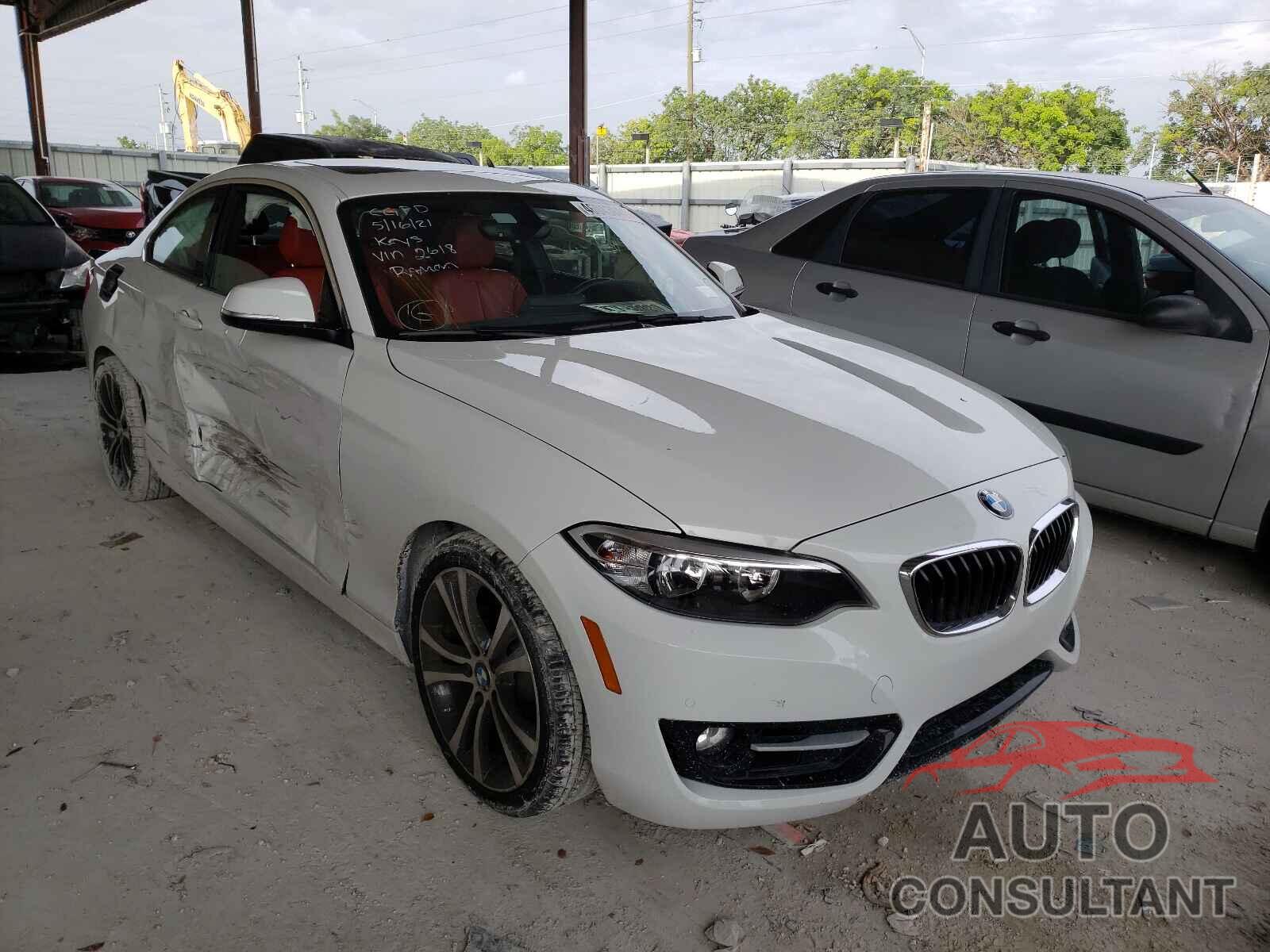 BMW 2 SERIES 2016 - WBA1F9C52GV742618